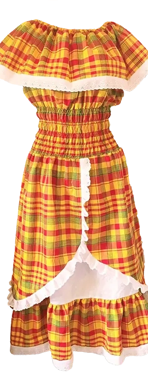 robe traditionnelle en madras